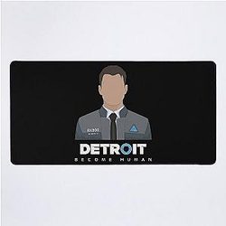 Retro Vintage Detroit Become Human Retro Wave Desk Mat