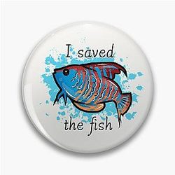 I saved the fish Detroit become human Pin
