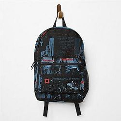 Detroit Become Human Brutalism design Backpack