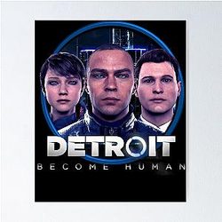 Vintage Detroit Become Human Idol Gift Fot You Poster