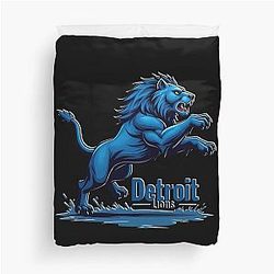 Detroit Lions Duvet Cover