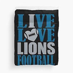 Football Detroit Lions Duvet Cover