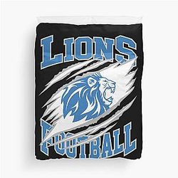Football Detroit Lions Duvet Cover