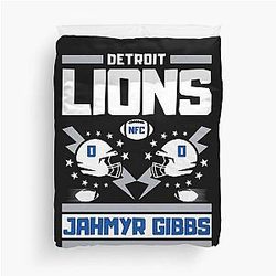 Football Detroit Lions Duvet Cover