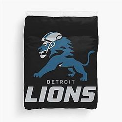 Detroit Lions Duvet Cover