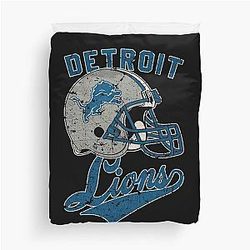 Football Detroit Lions Duvet Cover