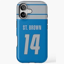 Amon-Ra St. Brown Detroit Lions iPhone Case