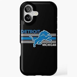 Football Detroit Lions iPhone Tough Case