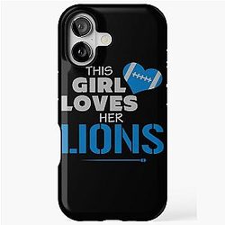 Football Detroit Lions iPhone Case