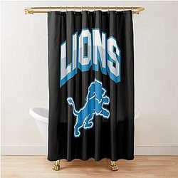 Detroit Lions Shower Curtain
