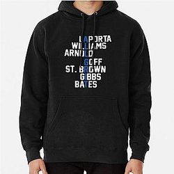 Detroit Lions LaPorta Gibbs Williams St. Brown Goff Pullover Hoodie