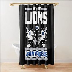 Football Detroit Lions Shower Curtain