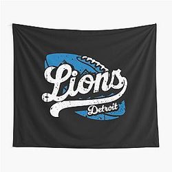 Football Detroit Lions Tapestry