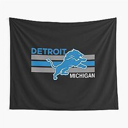 Football Tapestry - Detroit Lions