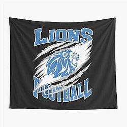 Football Detroit Lions Tapestry