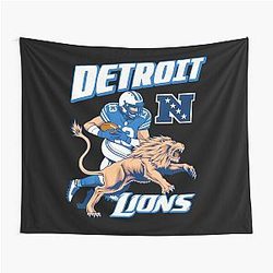 Football Detroit Lions Tapestry