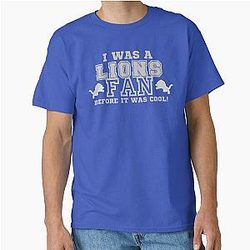 Detroit Lions Fan Classic T-Shirt