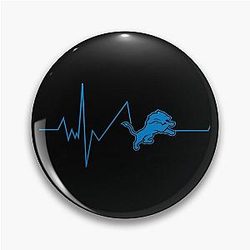 Football Detroit Lions Pin