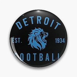 Football Detroit Lions Pin