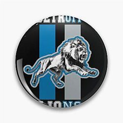 Football Detroit Lions Pin