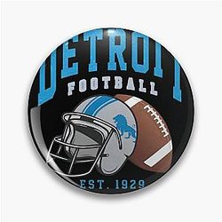 Football Detroit Lions Pin