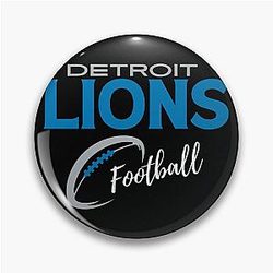 Football Detroit Lions Pin