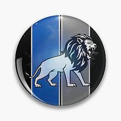 Football Detroit Lions Pin