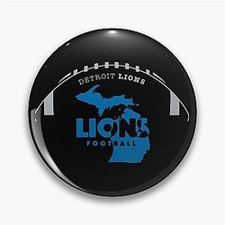 Football Detroit Lions Pin