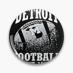 Football Detroit Lions Pin