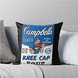 Detroit Lions Kneecap Throw Pillow