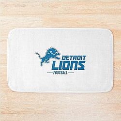 Football Detroit Lions Bath Mat
