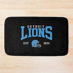 Football Detroit Lions Bath Mat