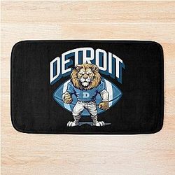 Football Detroit Lions Bath Mat