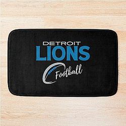 Football Detroit Lions Bath Mat