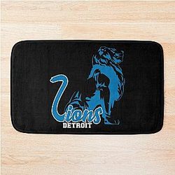 Football Detroit Lions Bath Mat