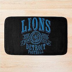 Football Detroit Lions Bath Mat