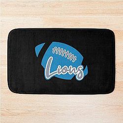 Football Detroit Lions Bathroom Mat