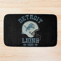 Football Detroit Lions Bath Mat