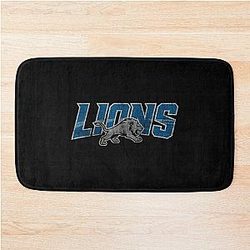 Football Detroit Lions Bath Mat