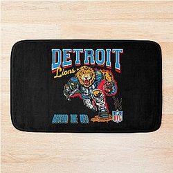 Football Detroit Lions Bath Mat