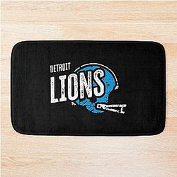 Football Detroit Lions Bath Mat