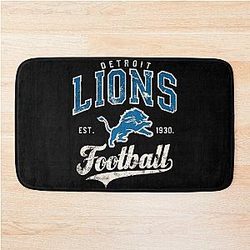 Football - Detroit Lions Bath Mat