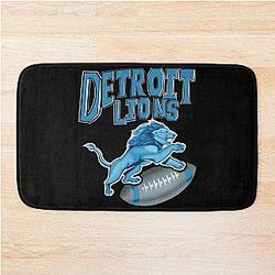 Football Detroit Lions Bath Mat