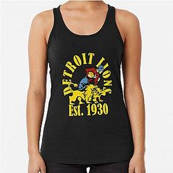 Retro Detroit Lions Tank Top