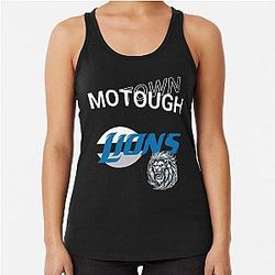 Football Detroit Lions Racerback Tank Top