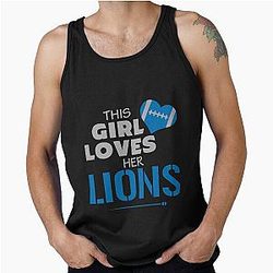 Football Detroit Lions Tank Top