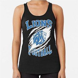 Football Detroit Lions Racerback Tank Top