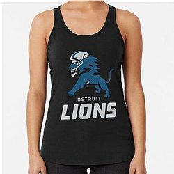 Football Detroit Lions Racerback Tank Top