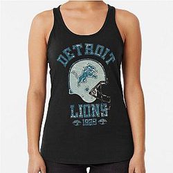 Football Detroit Lions Racerback Tank Top