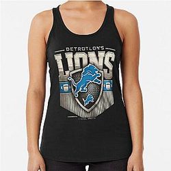 Detroit Lions Racerback Tank Top